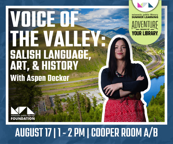 Voices of the Valley: Salish Language, Art, and History with Aspen Decker