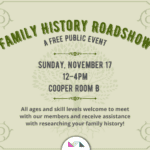 Family History Roadshow