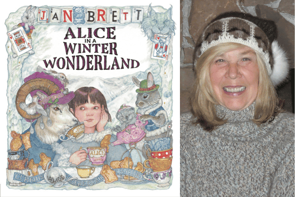 Jan Brett and Alice in Winter Wonderland